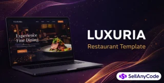 Luxuria Luxury Restaurant HTML Template