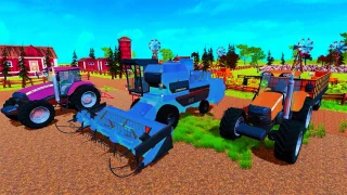 Real Tractor Farm Driving Game 3D: 64BIT Source Code