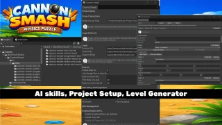 Cannon Smash - 1000 Levels Editor Unity Code