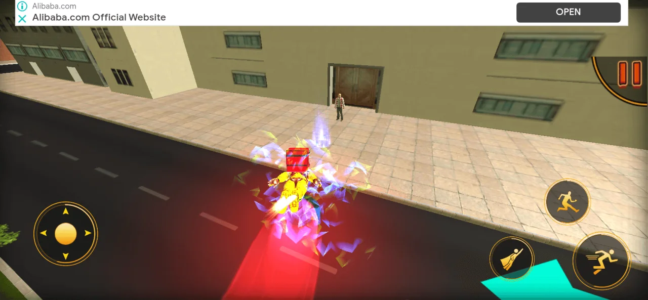 Superhero Fly Pizza Delivery Flying Games 2021 — screenshot 3