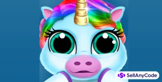 Baby Unicorn Pet Nursery Care and Dress Up