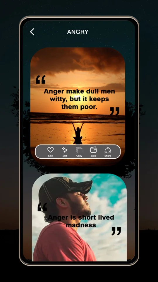 Quote Writer - Quote Maker App for Instagram - Add Text Text on Photo Editor & Photo Text Editor — screenshot 4