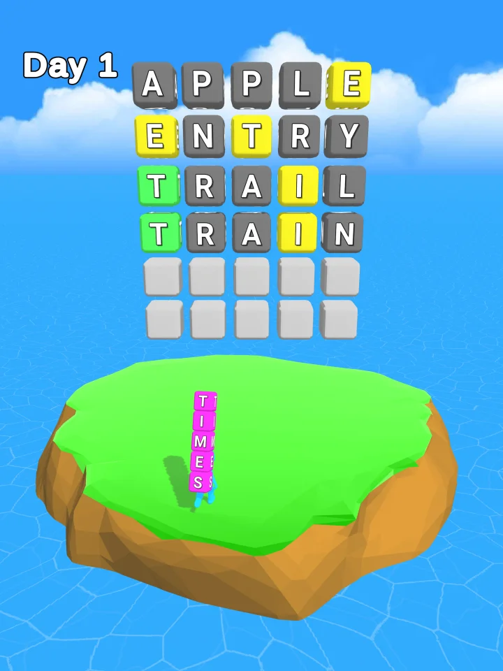 Word Island 3D Hypercasual — screenshot 3