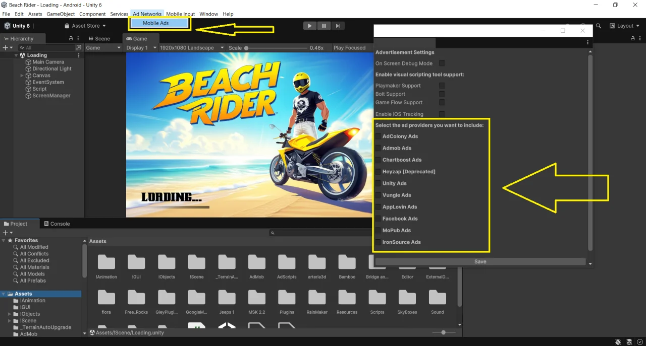 Beach Rider - Unity Bike Game Template — screenshot 2
