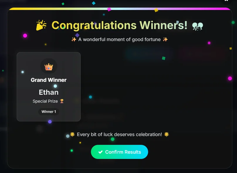 Lucky Draw — screenshot 2