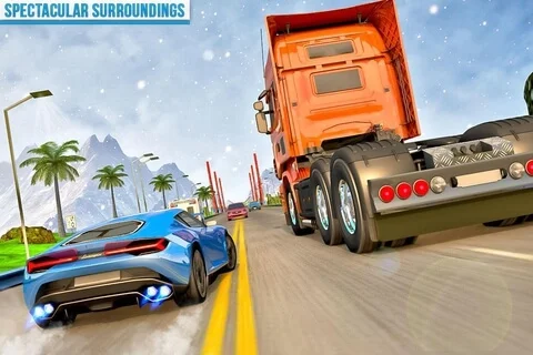 Highway Racer: Traffic Car Race 64 Bit Source Code — screenshot 2