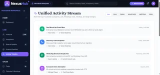 NexusHub Agentic Customer Platform & CRM Client