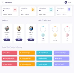 E-Academy - Online Classes / Institute / Tuition and Course Management (Android App + Admin Panel)