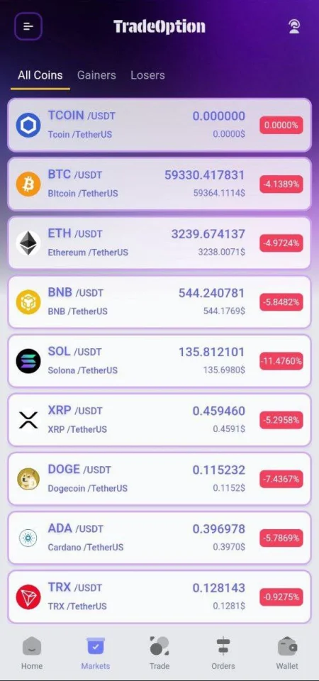 Trading New Website Script — screenshot 3