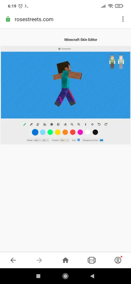 Minecraft Skin Editor — screenshot 5
