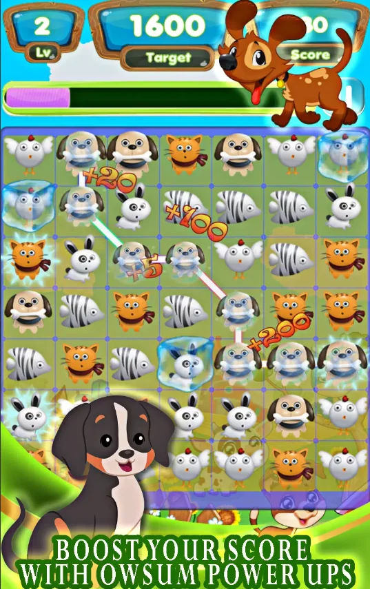 Farm Pet Rescue Game: Match 3 Puzzle Pet — screenshot 3