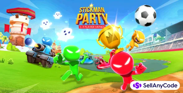 Stickman Party 1 2 3 4 Player Games