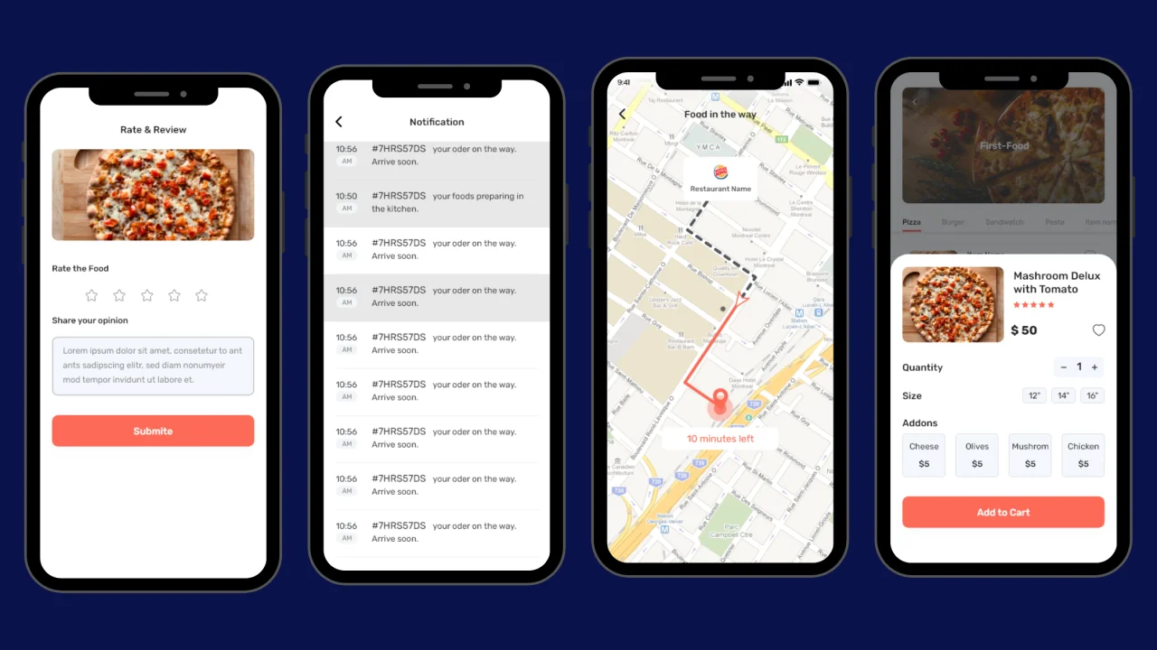 eFood - Food Delivery App with Laravel Admin Panel + Delivery Man App — screenshot 2