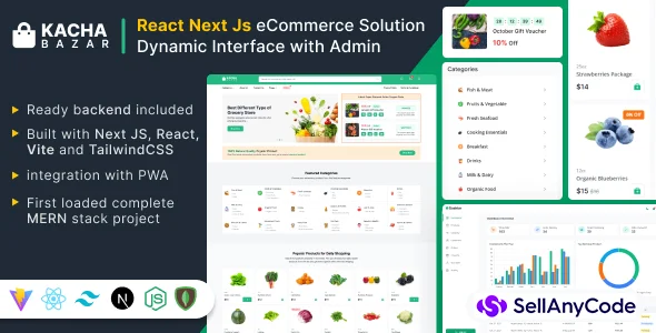 KachaBazar React Next JS eCommerce Solution