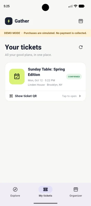 Event Ticketing App — screenshot 7