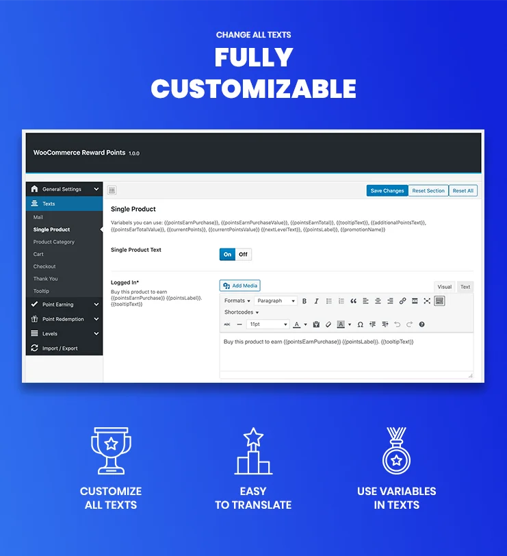 WooCommerce Reward Points — screenshot 3