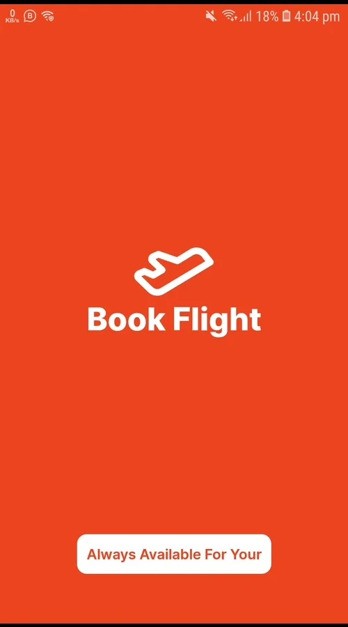 Flight Booking App React Native App Template — screenshot 3