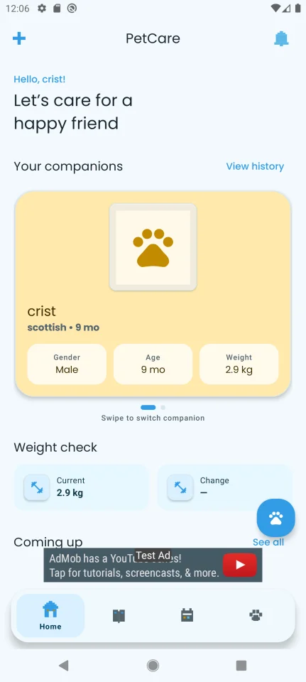 PetCare - Premium Jetpack Compose App Template with AdMob (v1.1) — screenshot 1