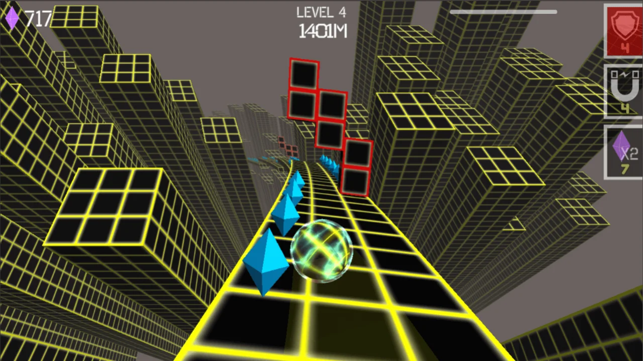 Rolling Ball 3D - Complete Game with Curve Effect — screenshot 2