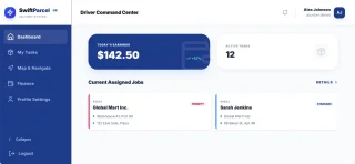 SwiftParcel Multi-Tenant Delivery & Logistics Operating System
