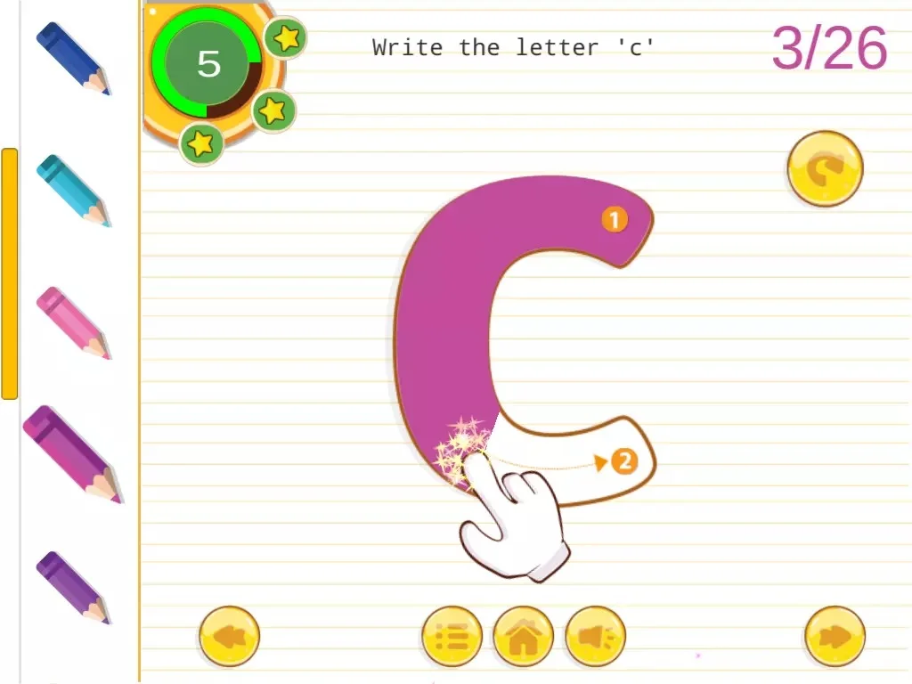 English Tracing Book — screenshot 8