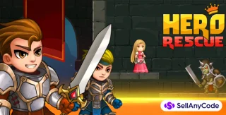 Hero Rescue Wars: Pull the Pin