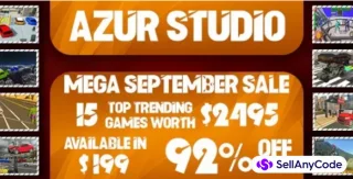 Azur Studio’s September Exclusive Offer:15 Top Trending Games