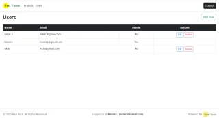 Real Vision - Advanced Project Management and Collaboration Tool