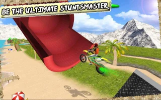 Moto Beach Impossible Track Stunt: Bike Stunt 2021