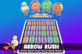 Arrow Rush Hyper Casual Tap & Shoot Unity Source Code