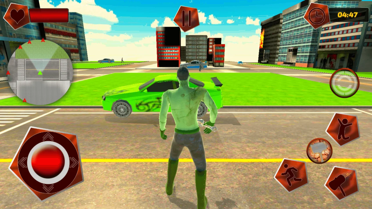 New York Hammer Monster: City Destroy Mission Game 64BIT Source Code — screenshot 7