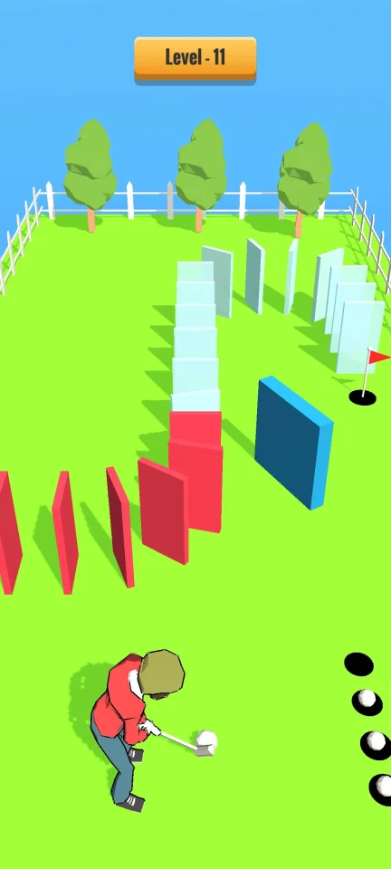 Golf vs Domino Challenge – Hypercasual Puzzle Game — screenshot 6