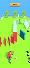 Golf vs Domino Challenge – Hypercasual Puzzle Game