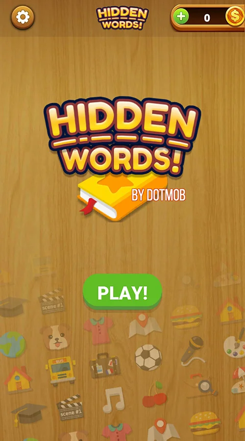 Hidden Words Unity Source Code — screenshot 1