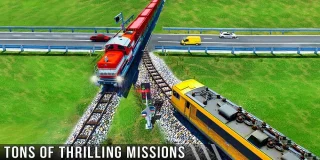 Train Simulator New 3D: Bullet Train Games 64 Bit