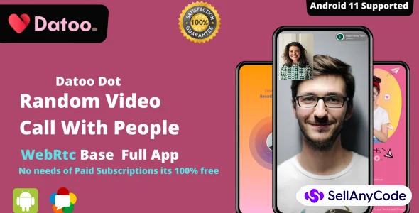 Datoo Dot - Random Video Call with People - Web RTC Base
