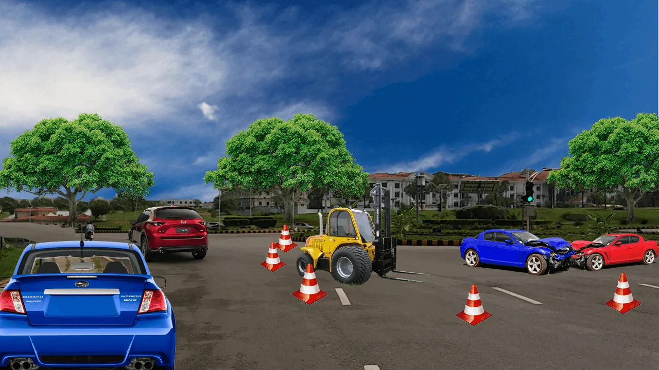 Forklifter Simulator: Wrong Car Parking 2k21 — screenshot 1