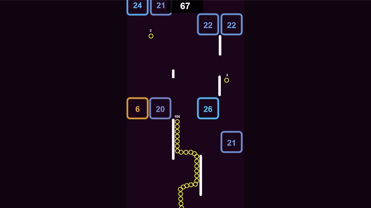 Number Snake (Construct 3 + HTML + Mobile) — screenshot 2
