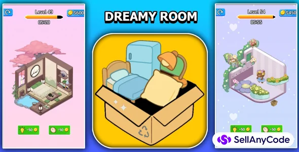Dreamy Room Decor Life Game Unity Source Code