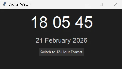 Digital Watch — screenshot 1