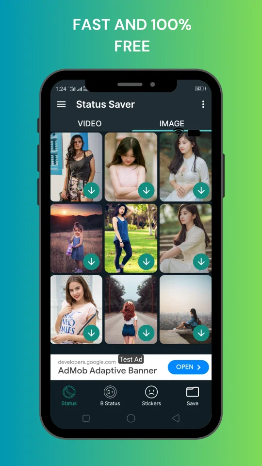 WhatsApp Status Saver - Stickers Downloader — screenshot 5