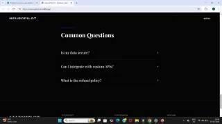 NeuroPilot Premium AI SaaS Landing Page (Dark UI + Interactive Chat + Fully Responsive)