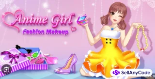 Anime Girls Fashion - Makeup & Dress Up Game