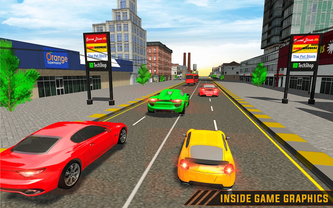 Crazy Car Racing: Highway Traffic Driver — screenshot 3
