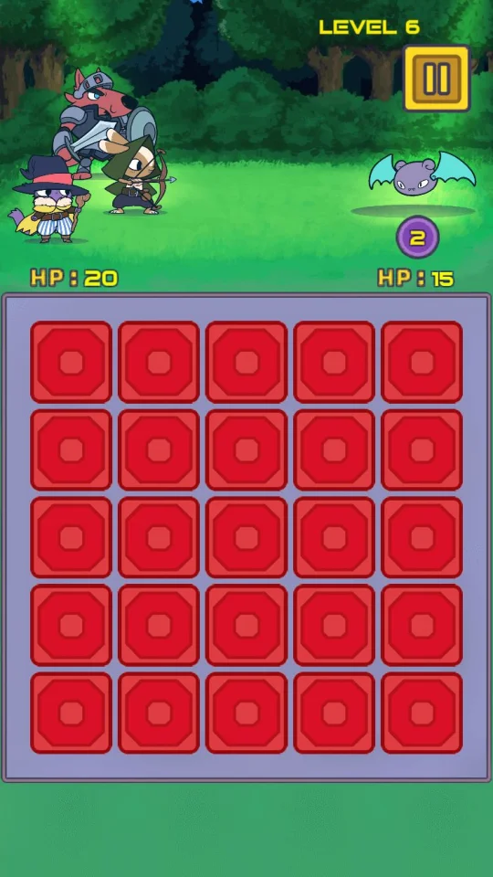 Matching Cards Hero Puzzle Unity Source Game — screenshot 5