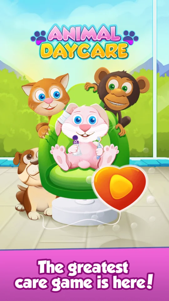 Animal Daycare: Pet Vet & Grooming Games — screenshot 1