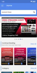 Android EBook App (Books App, PDF, ePub, Online Book Reading, Download Books)