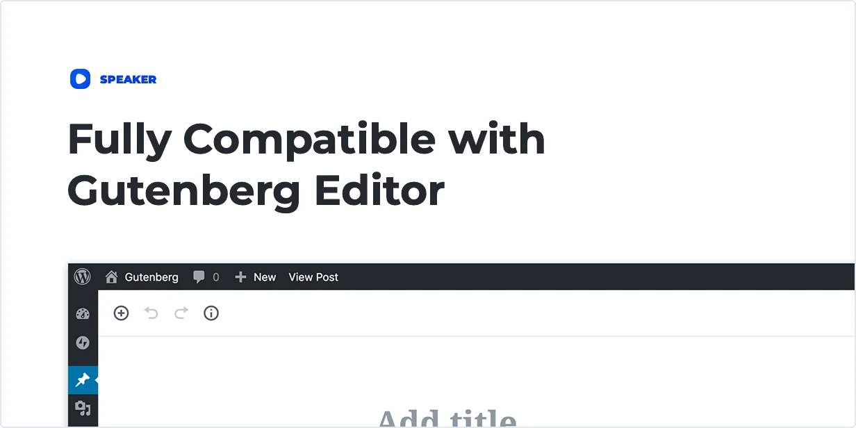Speaker – Page to Speech Plugin for WordPress — screenshot 2