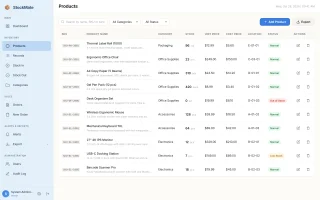StockMate Inventory, Stock & Sales Management System (Flask + Python)