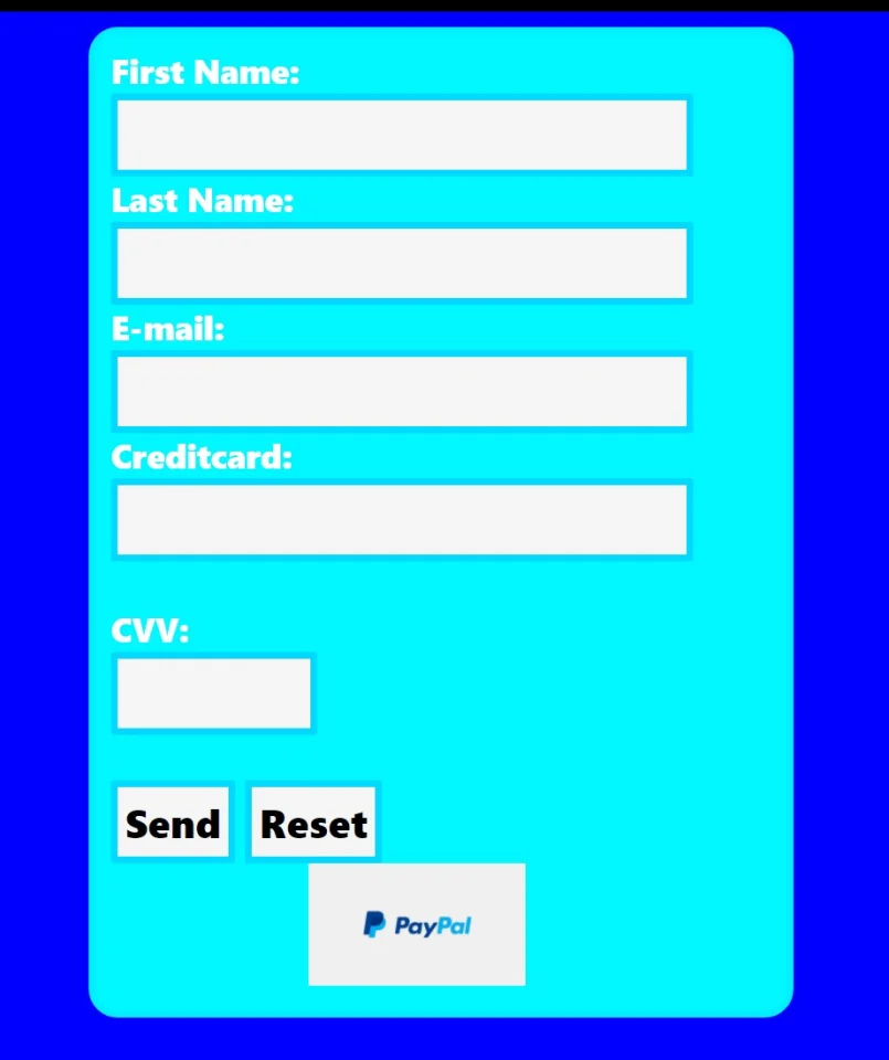 Creditcard-GUI — screenshot 3